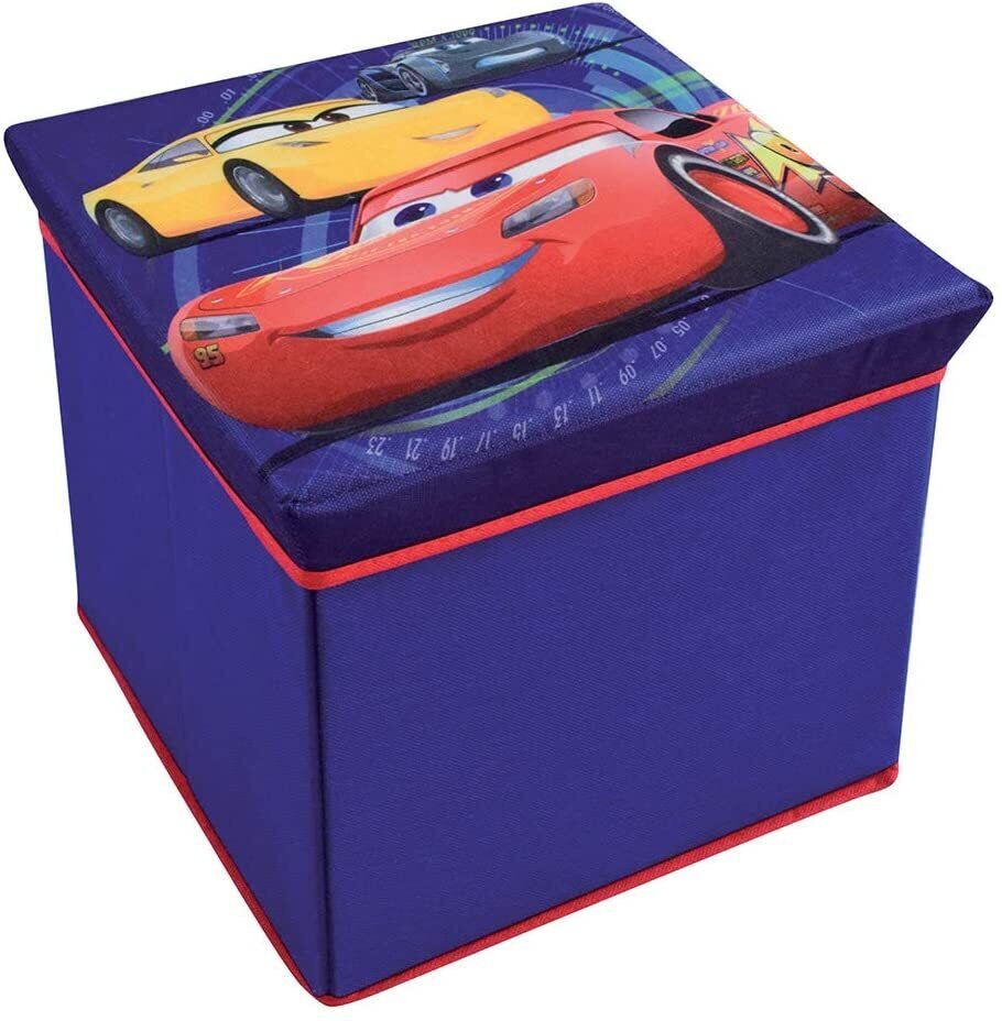 DISNEY CARS - Tabouret de rangement pliable