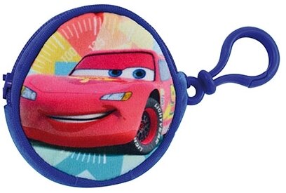 DISNEY CARS - Porte monnaie rond Ø 8  cm