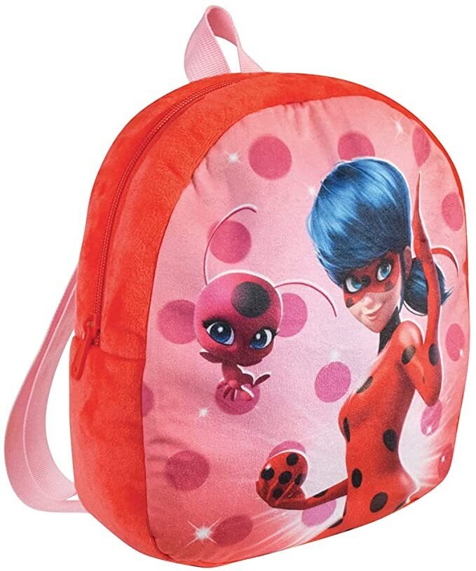 MIRACULOUS - Sac à dos +/-28 cm pour Enfant Fille, Rouge