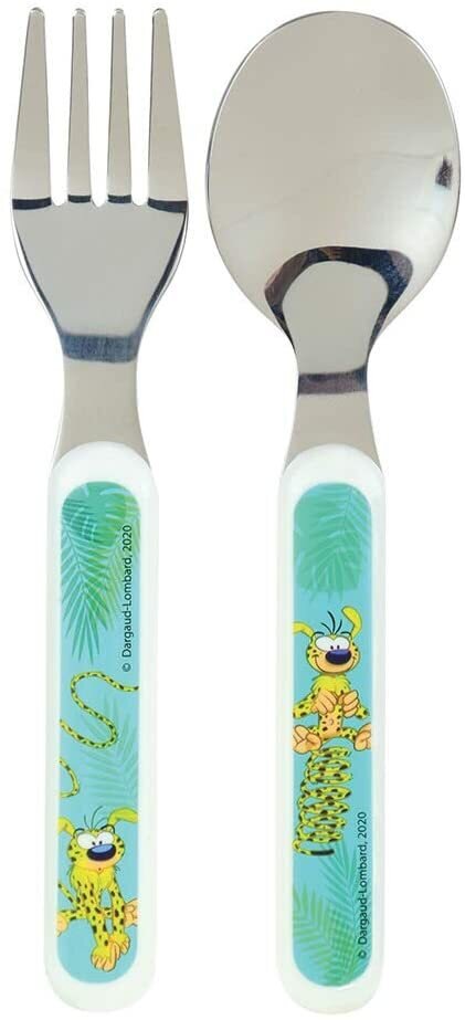 MARSUPILAMI - Ensemble couverts inox (fourchette, cuillère)