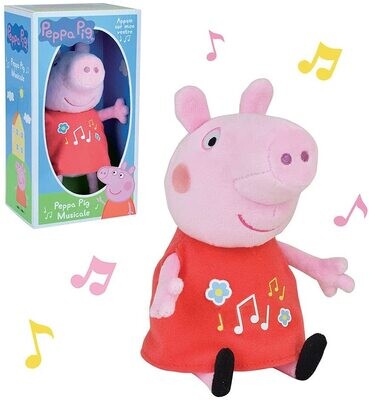 PEPPA PIG - Peluche musicale 20 cm