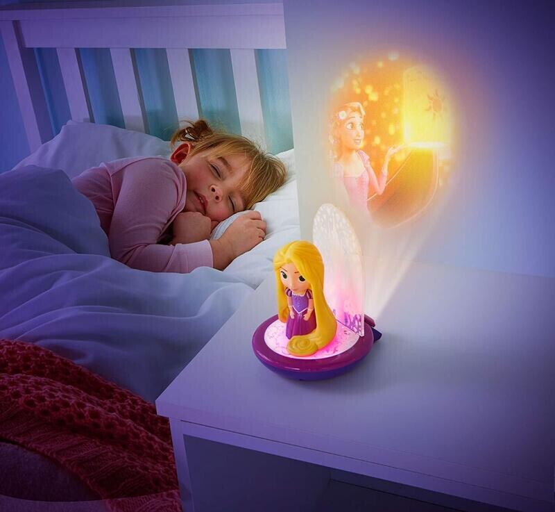 DISNEY PRINCESSE RAIPONCE - Veilleuse magique GoGlow - lampe de poche et projecteur