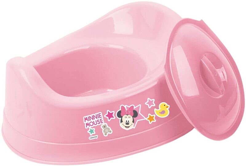 DISNEY MINNIE - Pot d'apprentissage en plastique avec couvercle