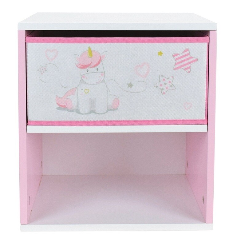 LICORNE - Chevet avec tiroir - Table de nuit enfant