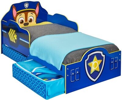 PAT'PATROUILLE - Lit pour enfants avec espace de rangement sous le lit