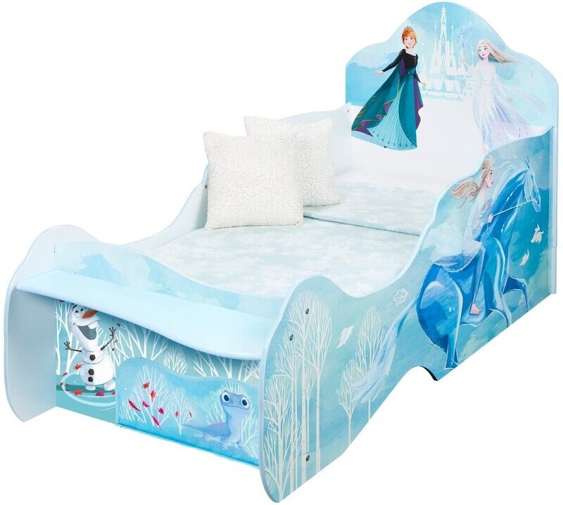 DISNEY REINE DES NEIGES - Lit pour enfants avec rangement en pied de lit