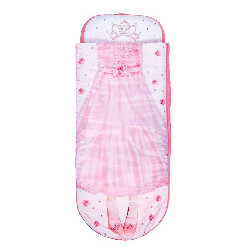 PRINCESSE - Lit d'appoint Readybed - Lit gonflable pour enfants avec sac de couchage intégré