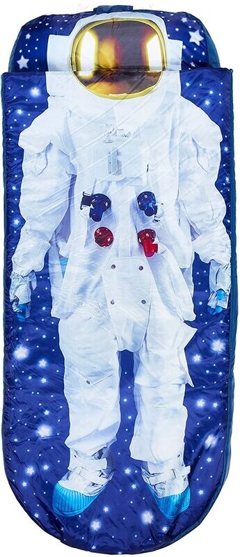ASTRONAUTE - Lit d'appoint Readybed - Lit gonflable pour enfants avec sac de couchage intégré