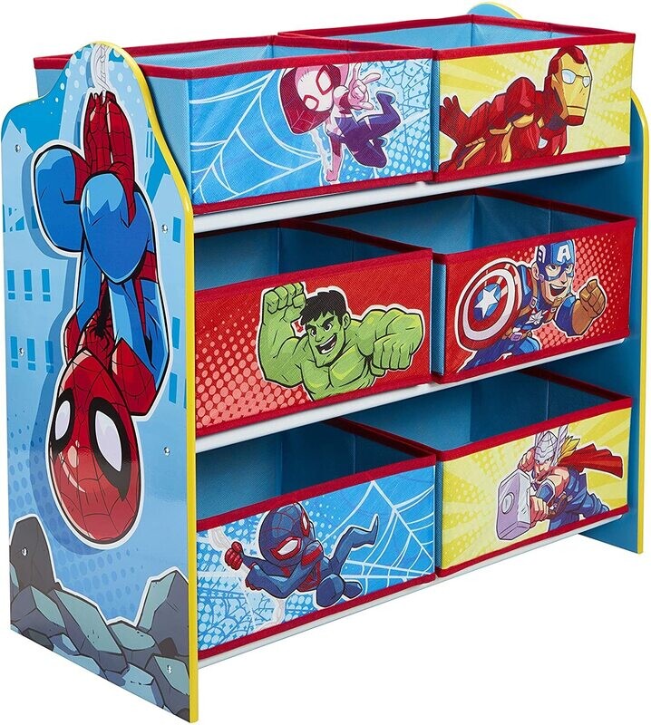 AVENGERS - Meuble de rangement 6 corbeilles