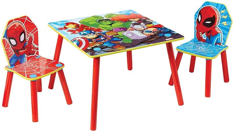 AVENGERS - Ensemble table et 2 chaises pour enfants AVENGERS - Ensemble table et 2 chaises pour enfants