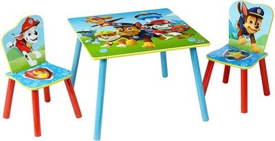 PAT'PATROUILLE - Ensemble table et 2 chaises pour enfants