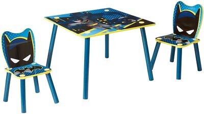 BATMAN - Ensemble table et 2 chaises pour enfants