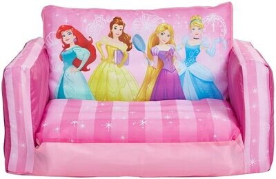 DISNEY PRINCESSES - Canapé-lit gonflable pour enfants