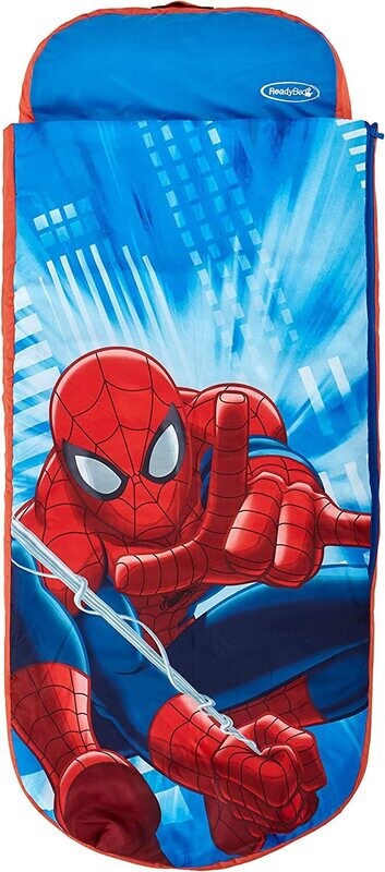 SPIDERMAN - Lit d'appoint Readybed - Lit gonflable pour enfants avec sac de couchage intégré SPIDERMAN - Lit d'appoint Readybed - Lit gonflable pour enfants avec sac de couchage intégré