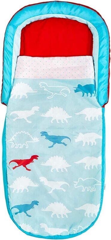 DINOSAURES - Mon premier lit d'appoint Readybed - Lit gonflable pour enfants avec sac de couchage intégré