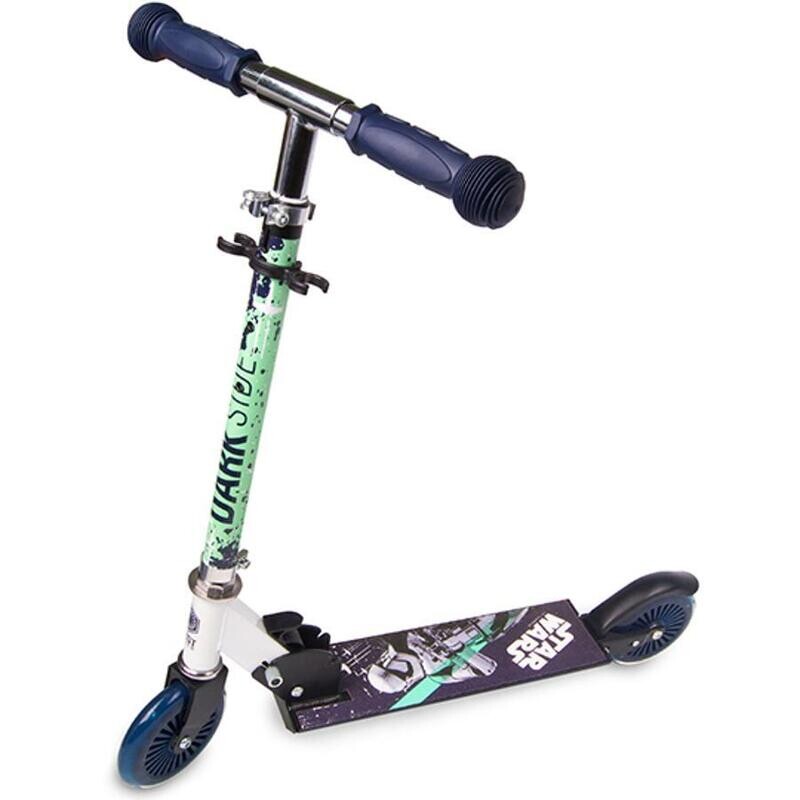 STAR WARS - Trottinette acier réglable avec frein au pied