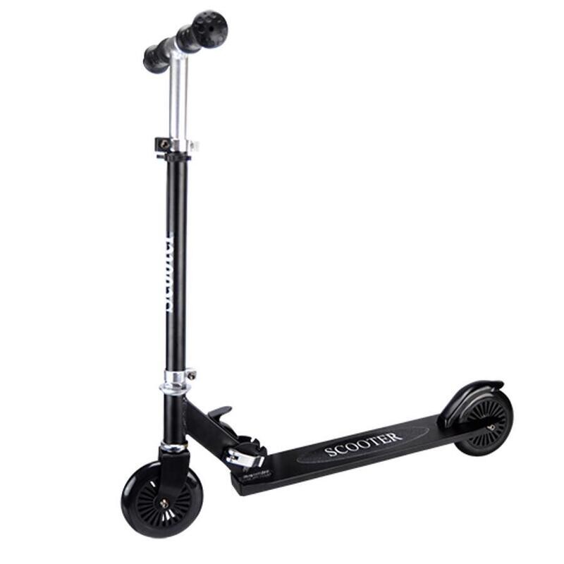 Trottinette alu junior roue 120 mm avec frein au pied