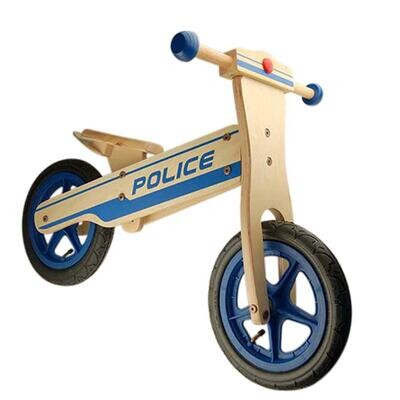Vélo sans pédale - Draisienne bleue style police