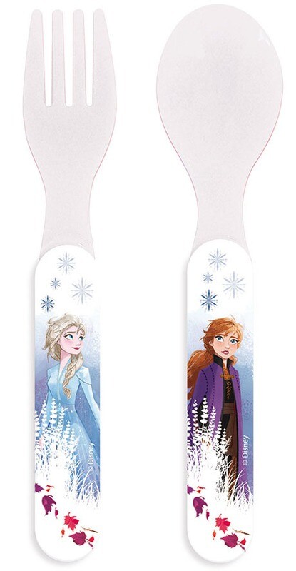 DISNEY REINE DES NEIGES - Ensemble couverts (fourchette, cuillière)
