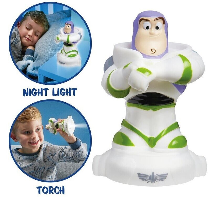 DISNEY TOY STORY - BUZZ L'ECLAIR - Veilleuse et lampe torche 2 en 1