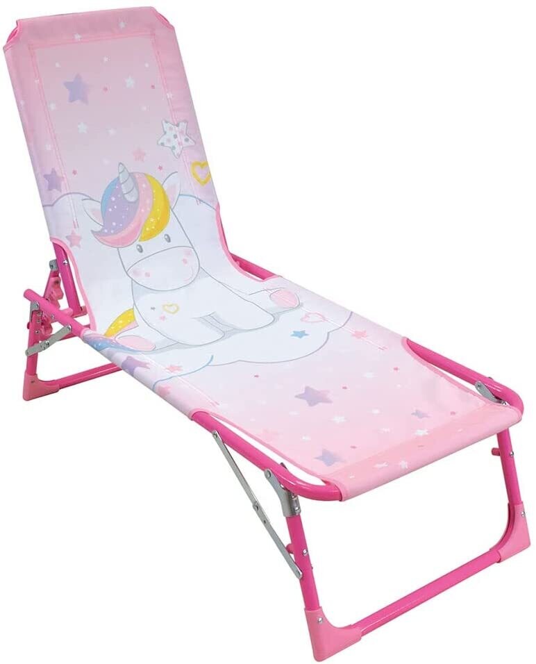 LICORNE - Chaise Longue transant pliable 112 x 40 x 40 cm pour Enfant