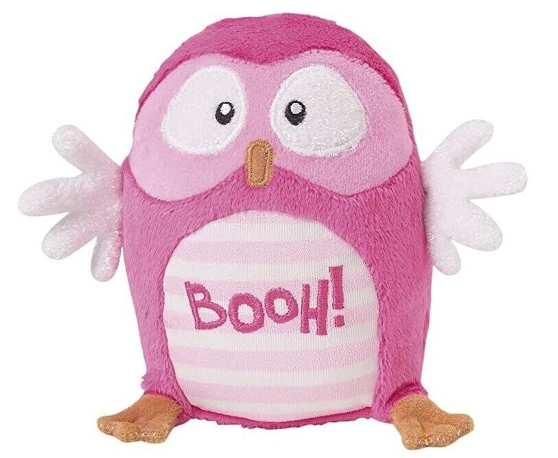 LUMINOU - BOOH - Peluche 20 cm, Couleur: Rose