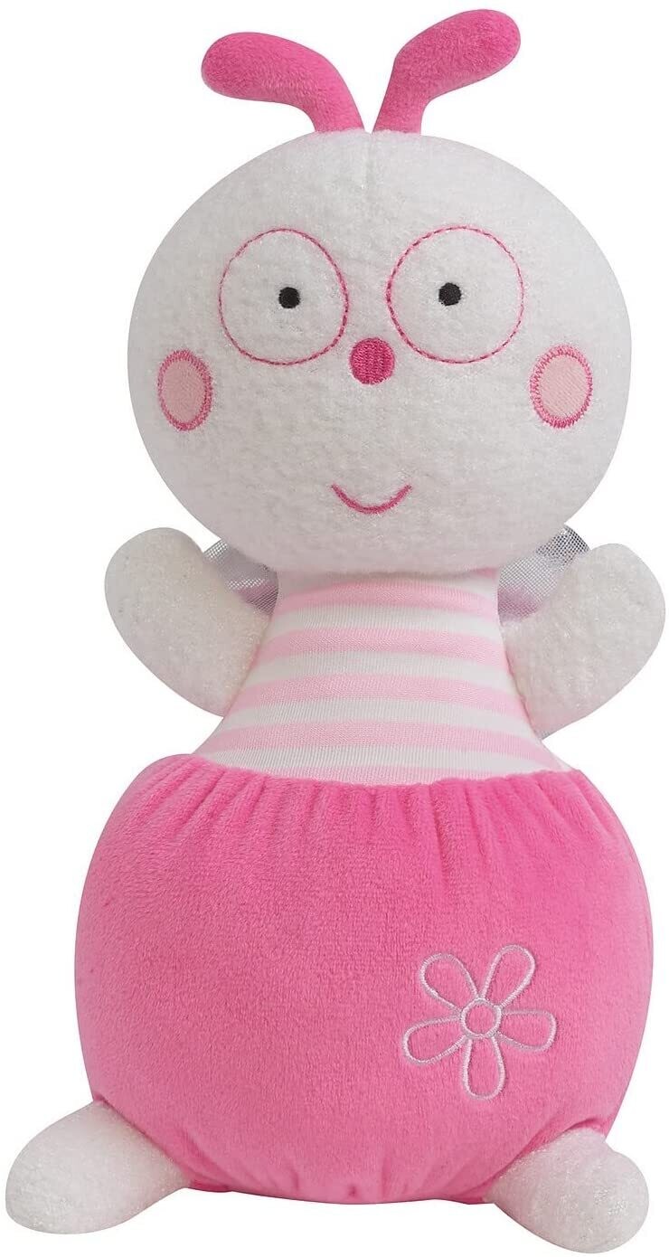 LUMINOU - LUCIOLE - Peluche 30 cm, Couleur: Rose