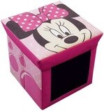 DISNEY MINNIE - Tabouret de ragement ardoise