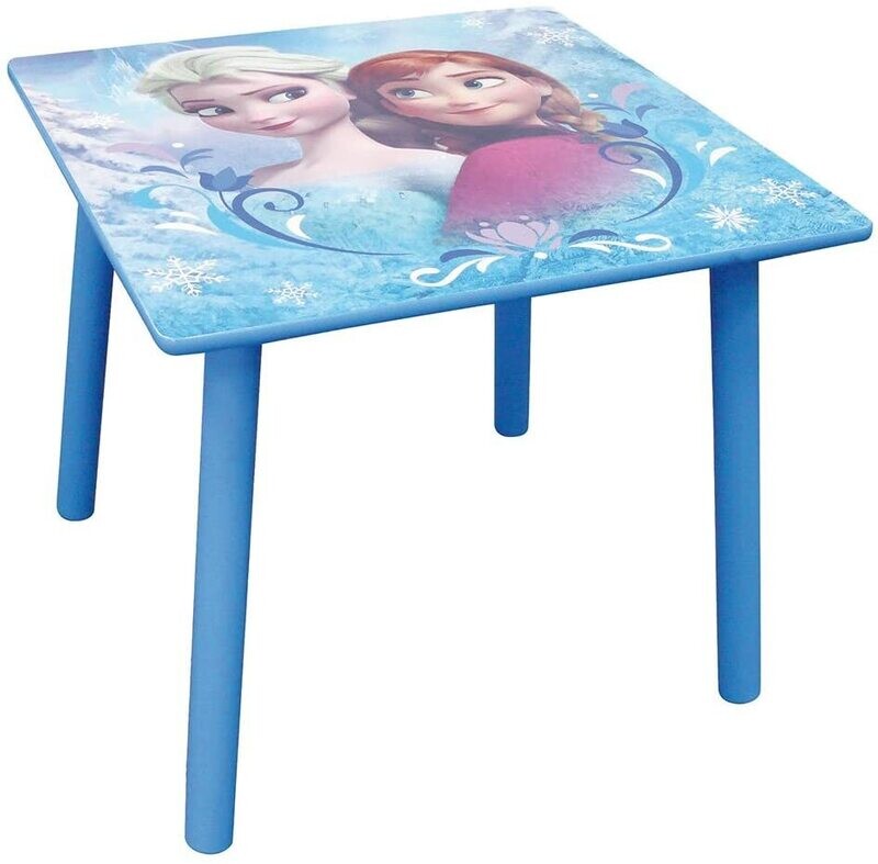 DISNEY REINE DES NEIGES - Table carré en bois