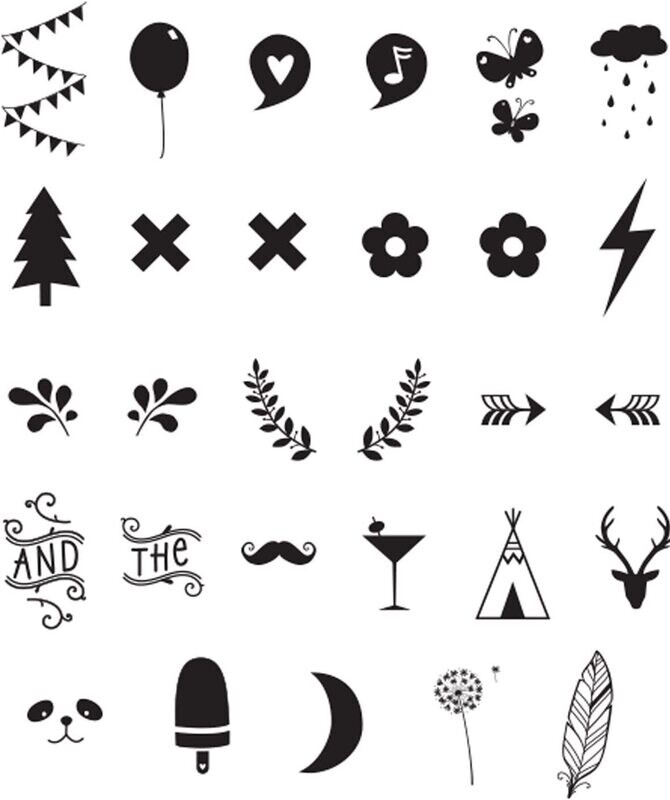 Pack 85 Nombres & symboles