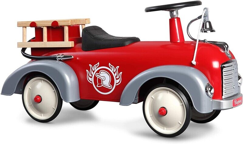 Porteur speedster vintage camion de pompier multidirectionnel