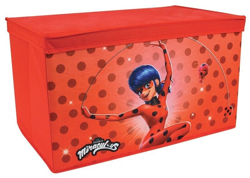 MIRACULOUS - Coffre à jouets pliable