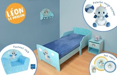 LEON LE DRAGON - Pack chambre complet pour enfant

