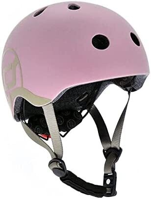 Casque (45-51 cm) Rose - Pour vélo, trottinette et draisienne