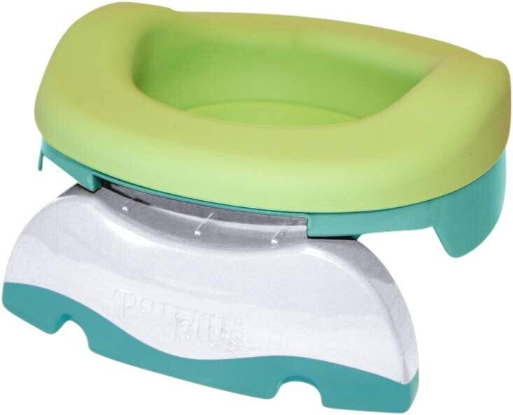 Pot - Pot de voyage et réducteur de toilettes 3 en1 vert