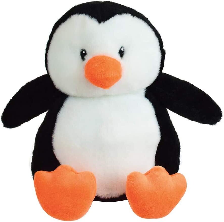 Bouillotte peluche pingouin 19 cm