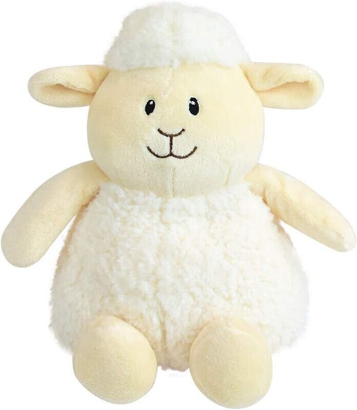 Bouillotte peluche mouton 19 cm