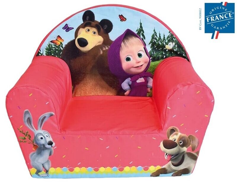 MASHA ET MICHKA - Fauteuil club - Origine france garantie - Origine france garantie