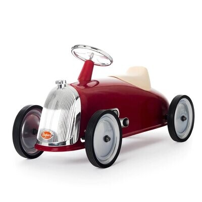 Porteur rider vintage rouge multidirectionnel