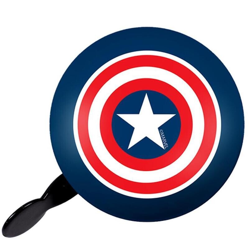 MARVEL AVENGERS - Sonnette de vélo bleue et rouge