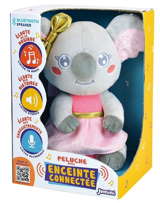 CALLY MIMI KOALA - Peluche Bluetooth +/- 20 cm