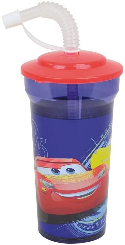 DISNEY CARS - Gobelet paille 400 mL