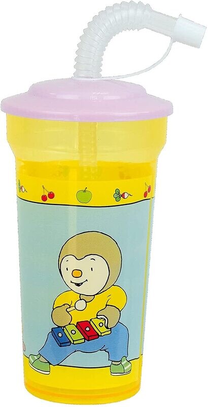 T'CHOUPI - Gobelet paille 400 mL