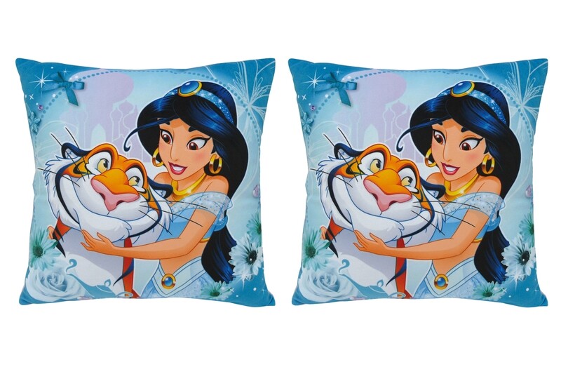 DISNEY PRINCESSE JASMINE - Lot de 2 coussins DISNEY PRINCESSE JASMINE - Lot de 2 coussins