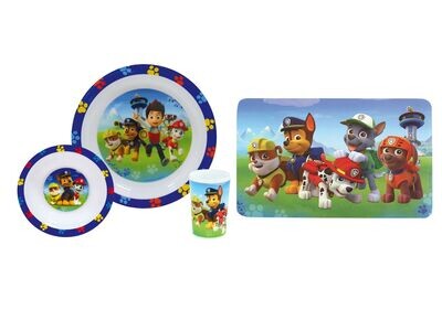 PAT'PATROUILLE - Ensemble repas + set de table