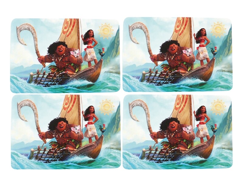 DISNEY VAIANA - Lot de 4 sets de table