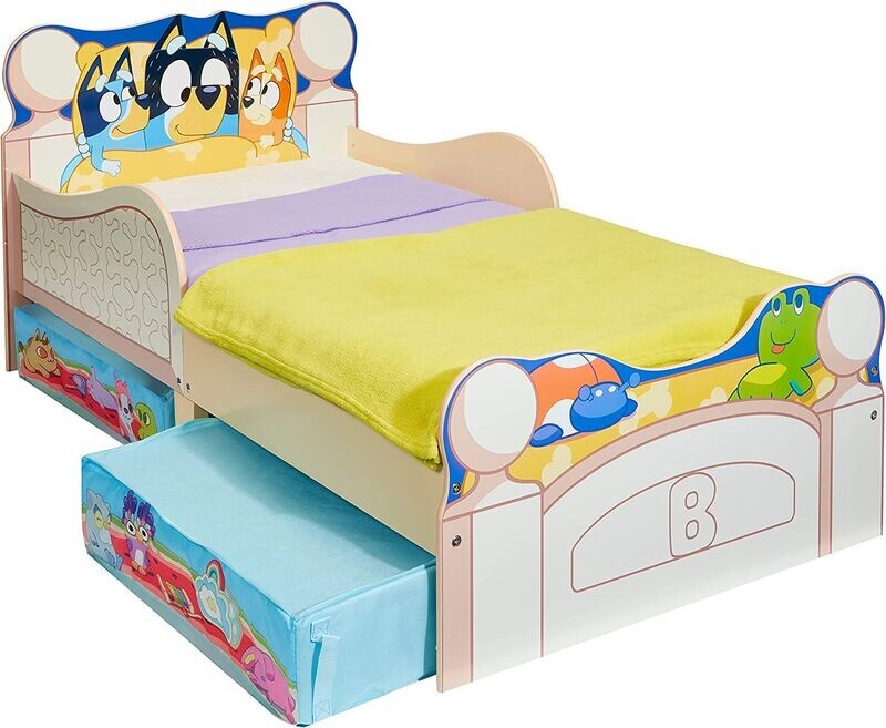 BLUEY - Lit pour enfant avec rangements
