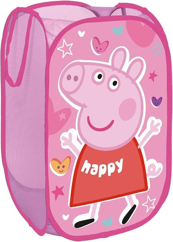 PEPPA PIG - Panier à linge - Sac à linge 36x36x58cm
