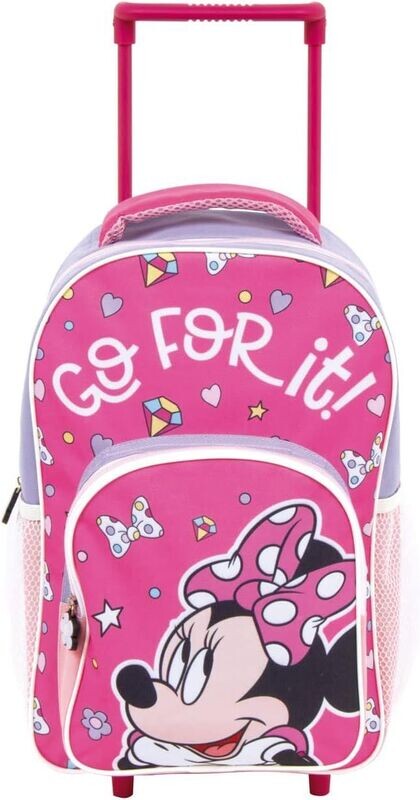 DISNEY MINNIE - Sac à roulettes 24 x 36 x 12 cm