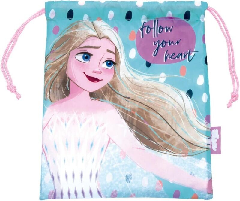 DISNEY REINE DES NEIGES - Sac à goûter 26,5 x 21,5 cm